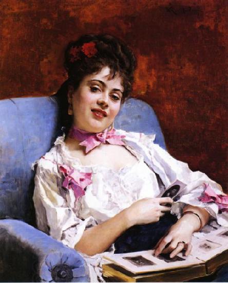 Raimundo Madrazo Fond Memories oil painting picture